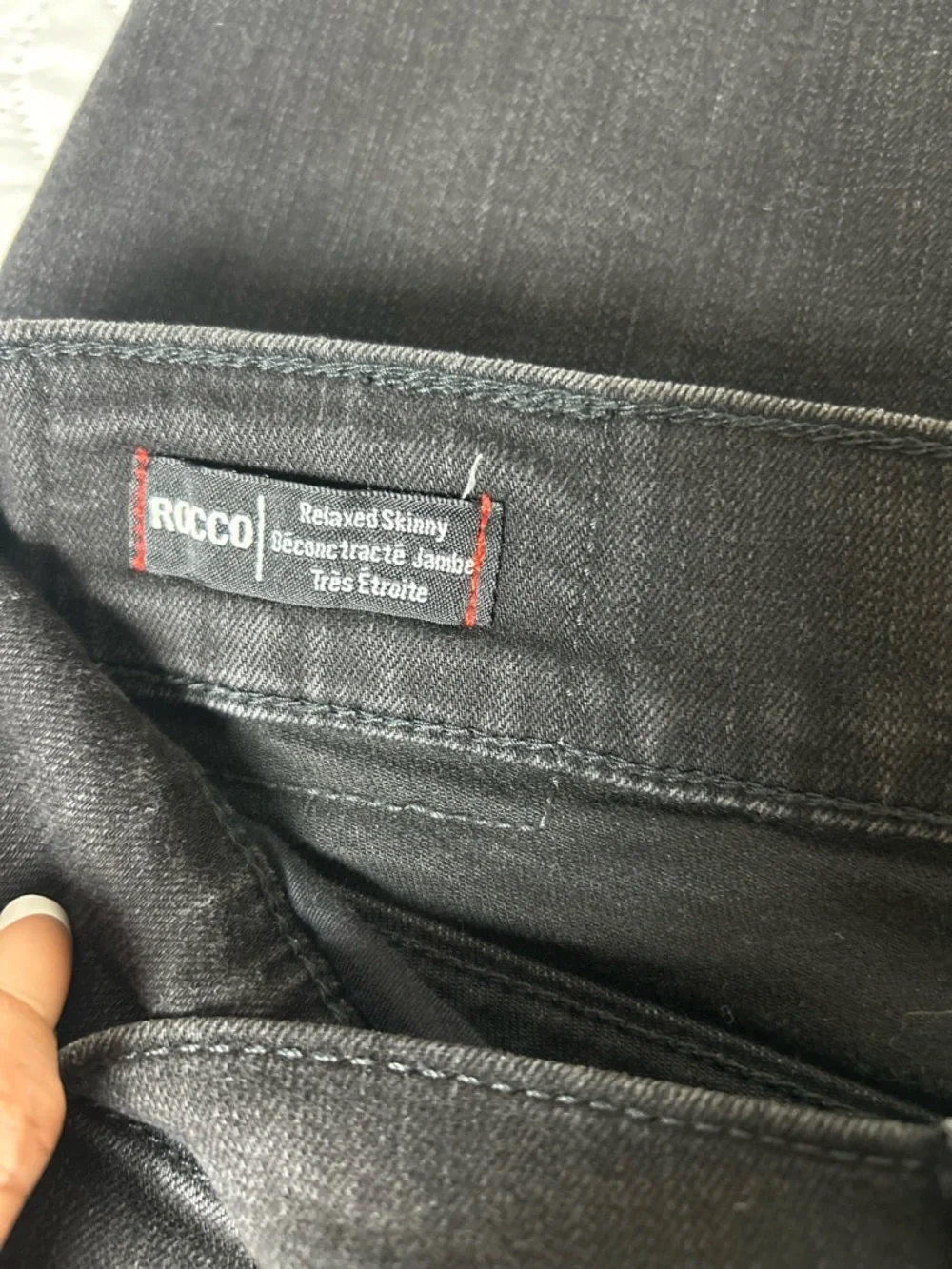 True Religion Rocco Relaxed Skinny Jeans - Size 40